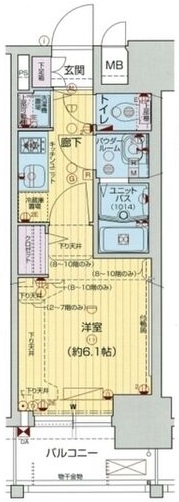 10階の間取り図
