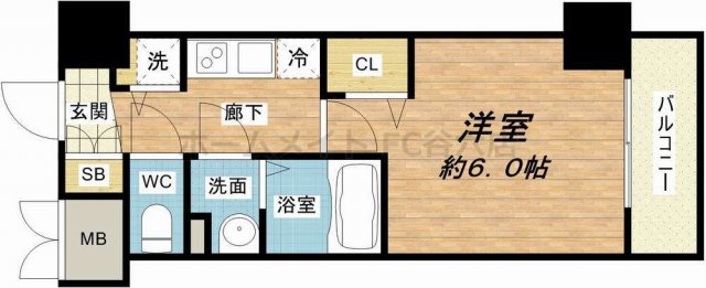 3階の間取り図