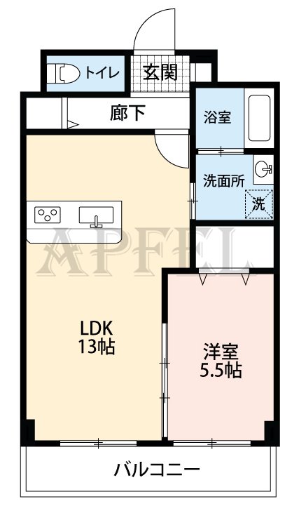 3階の間取り図