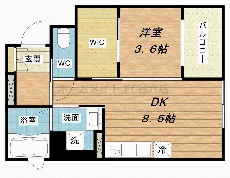 アリス・マナーガーデン谷町