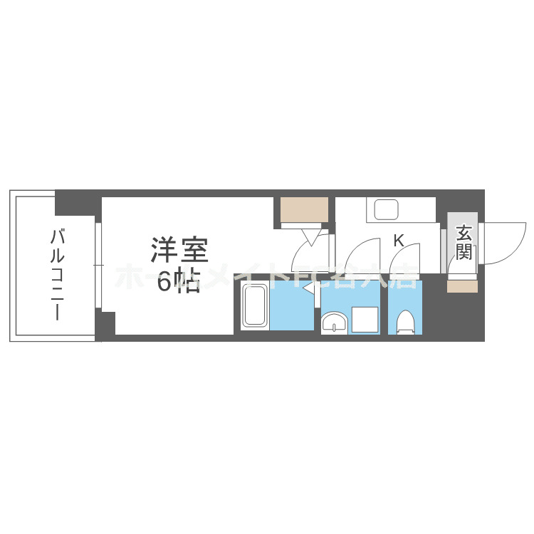 9階の間取り図