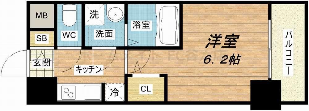 13階の間取り図