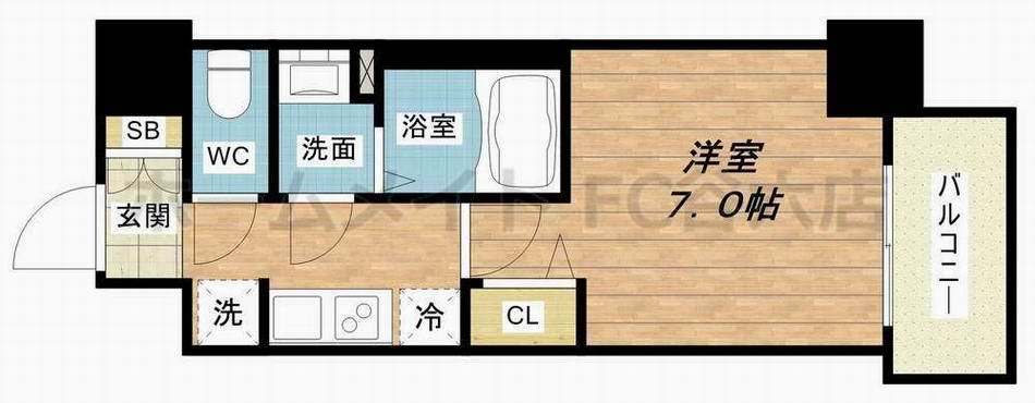 3階の間取り図