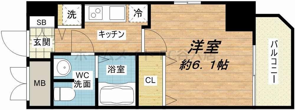 3階の間取り図