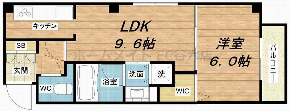 7階の間取り図