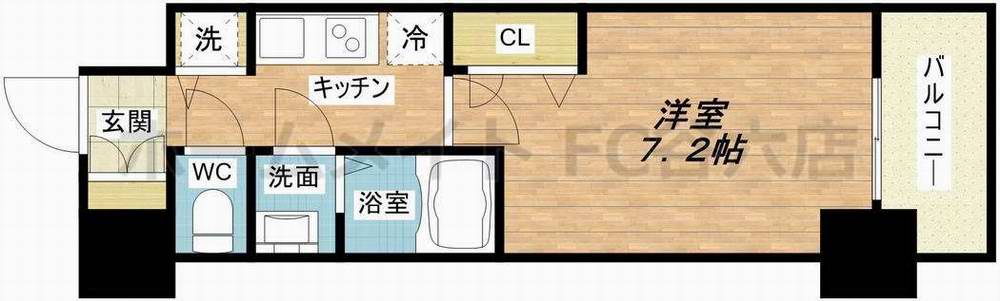 14階の間取り図