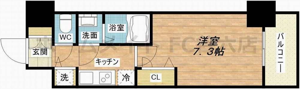 15階の間取り図
