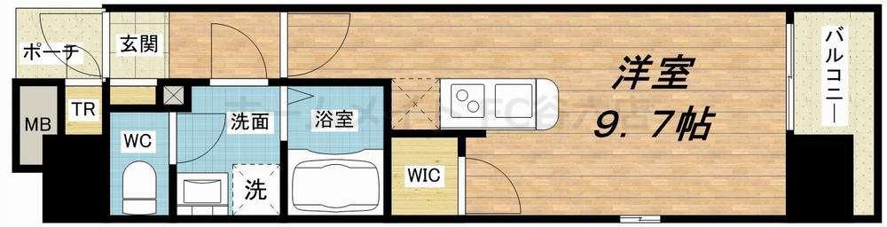 13階の間取り図