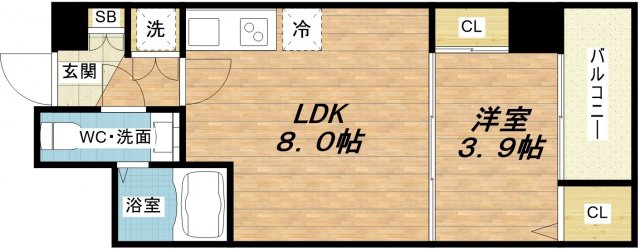 セレニテ本町グランデ(11階 / 北 / 1LDK)の外観 セレニテ本町グランデ(11階 / 北 / 1LDK)の外観