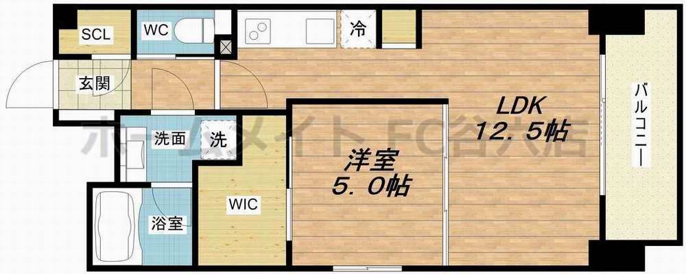 3階の間取り図