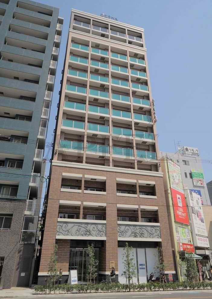 セイワパレス玉造駅上の外観