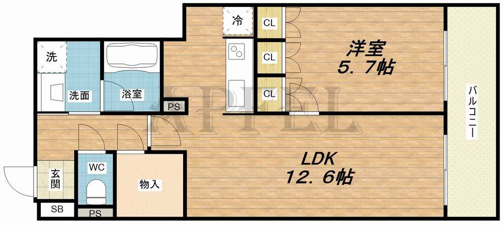 14階の間取り図