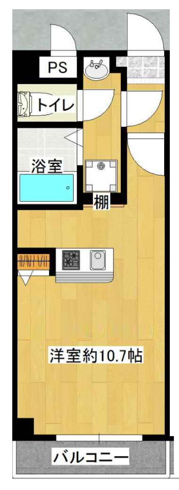 3階の間取り図