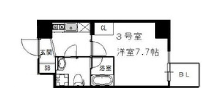 リップル南森町Ⅱ