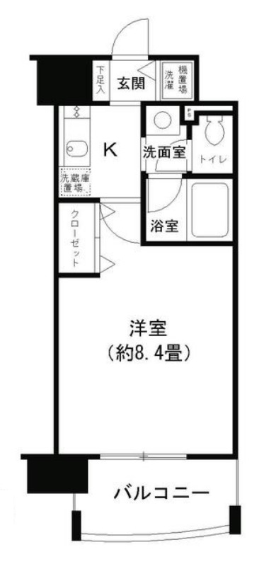 3階の間取り図