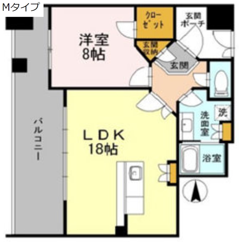 11階の間取り図