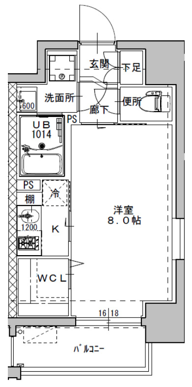 12階の間取り図