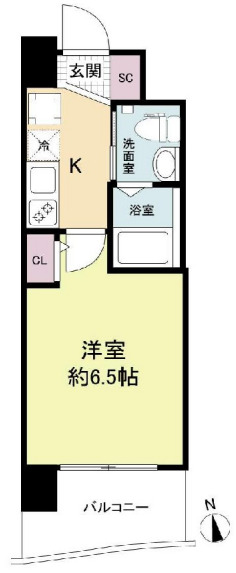 7階の間取り図