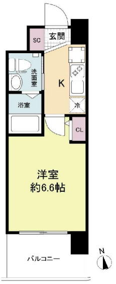 14階の間取り図