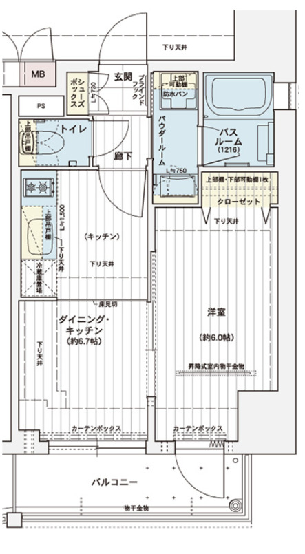 11階の間取り図