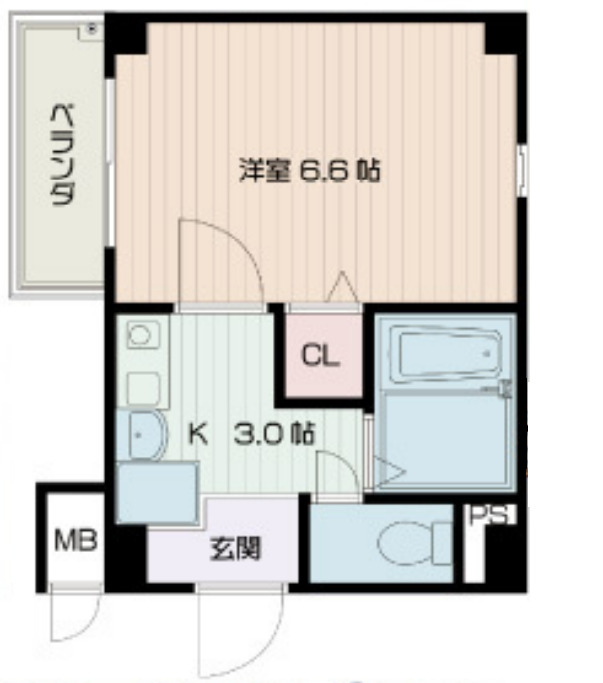 5階の間取り図