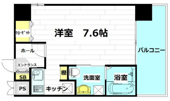3階の間取り図