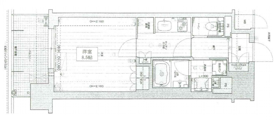 7階の間取り図