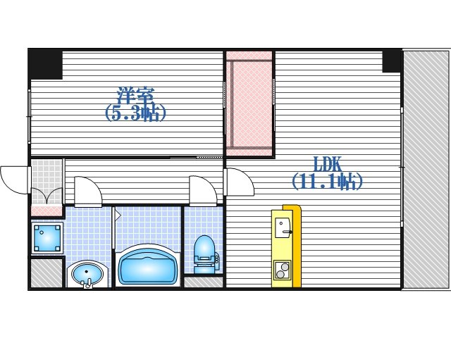 3階の間取り図