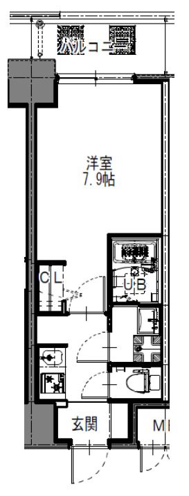 7階の間取り図