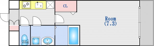 6階の間取り図