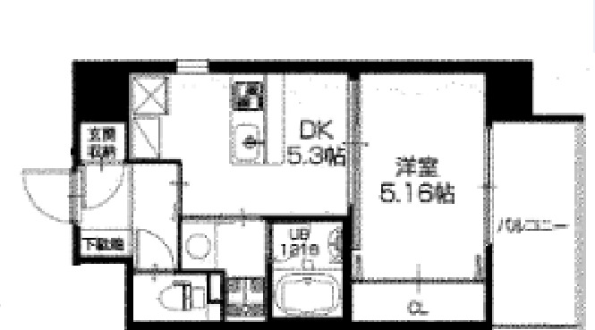 7階の間取り図