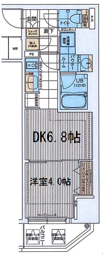 10階の間取り図