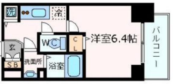 4階の間取り図