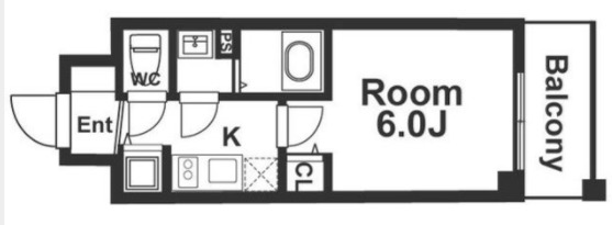 2階の間取り図