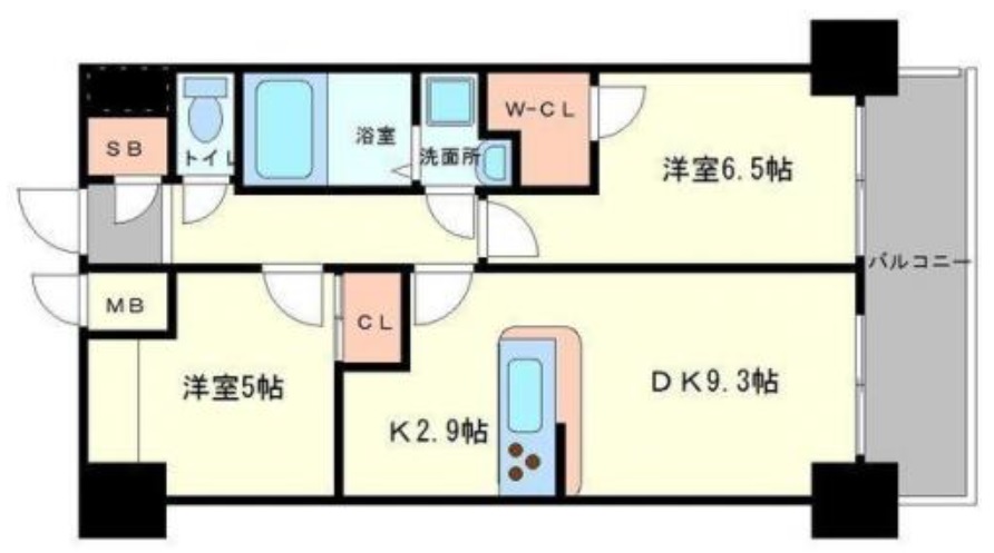 15階の間取り図