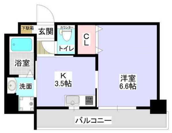 3階の間取り図