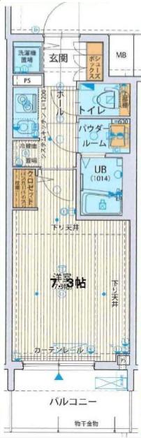 6階の間取り図