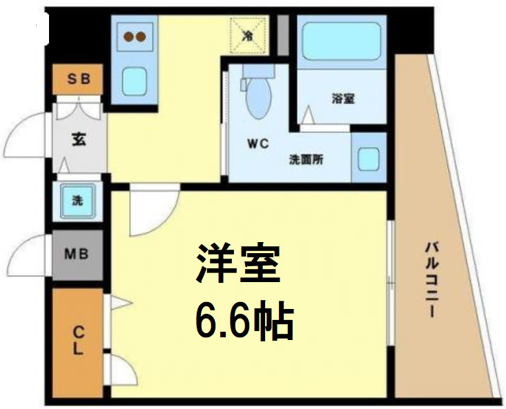 5階の間取り図