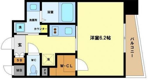 9階の間取り図