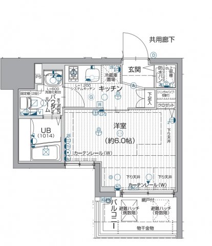 10階の間取り図