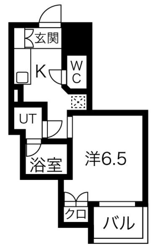 2階の間取り図