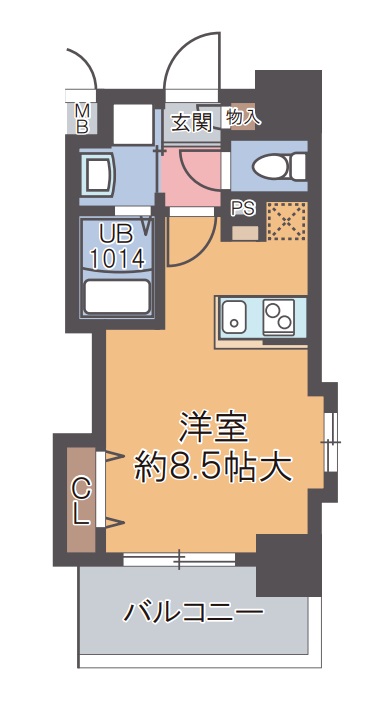 7階の間取り図