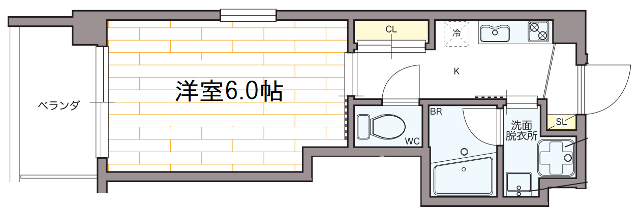 7階の間取り図