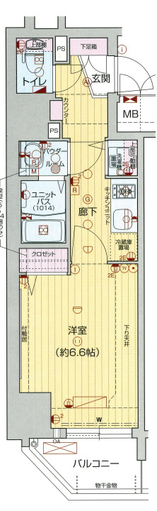 12階の間取り図