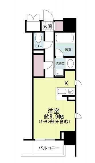 10階の間取り図