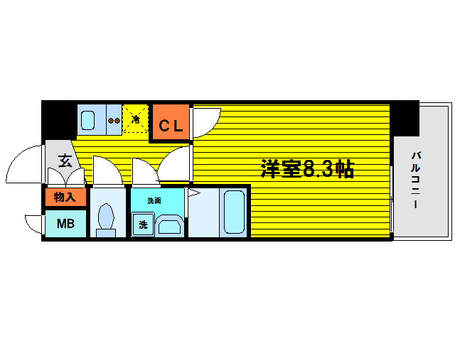 10階の間取り図