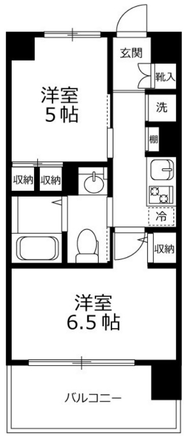 9階の間取り図