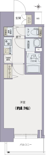 3階の間取り図