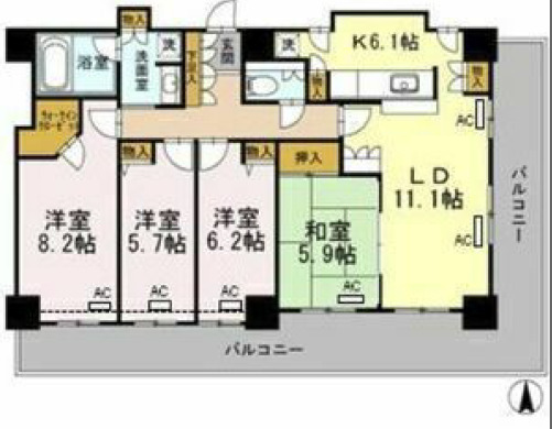 カスタリアタワー長堀橋