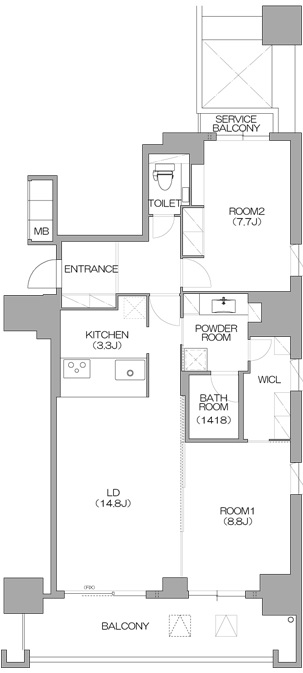 リバーサイドタワー中之島